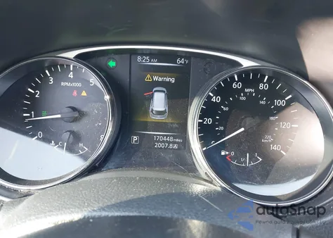 2014 Nissan Rogue Sl z USA, uszkodzony, nr VIN 5N1AT2MV1EC798099